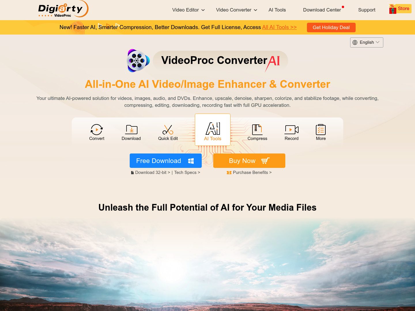 videoproc homepage