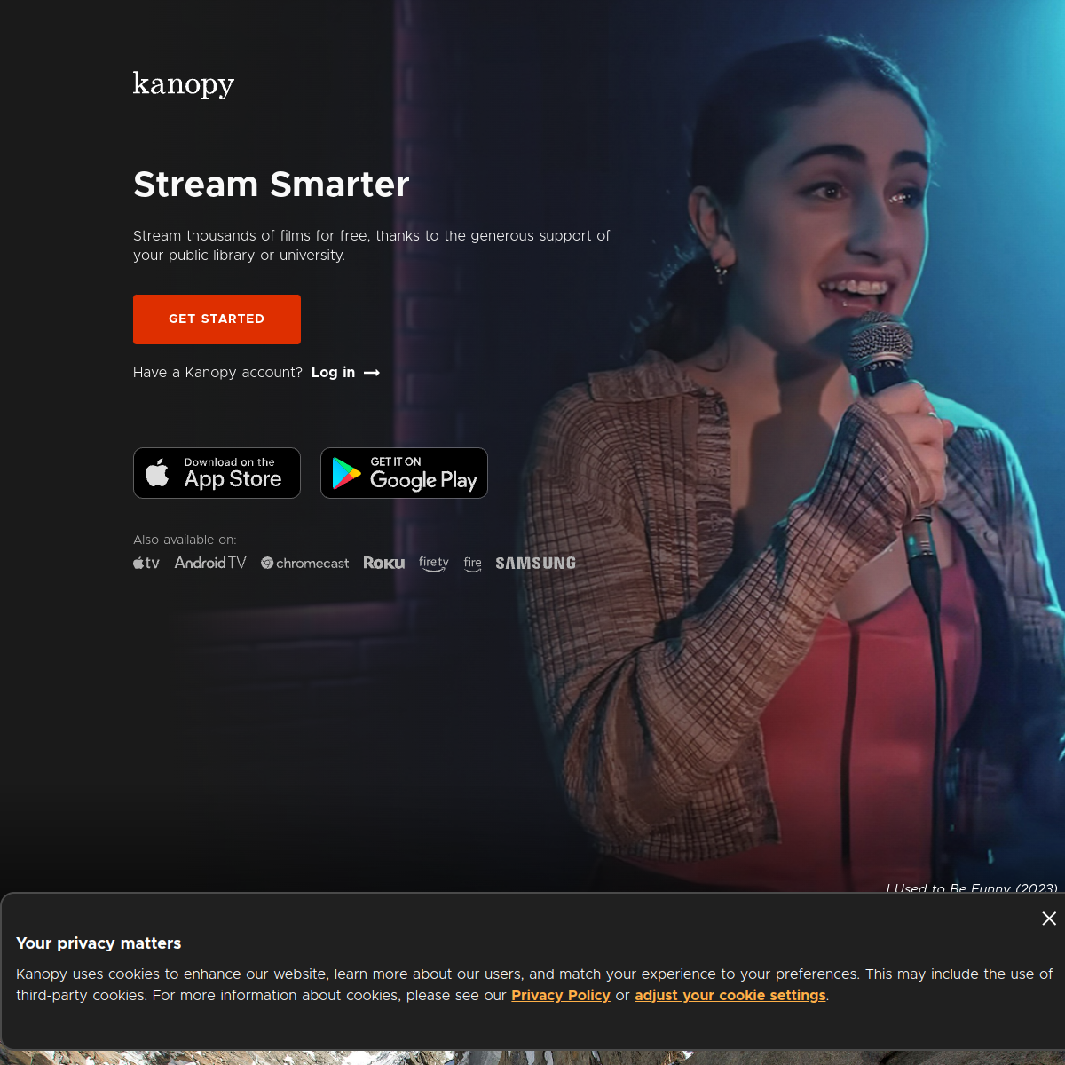 kanopy homepage
