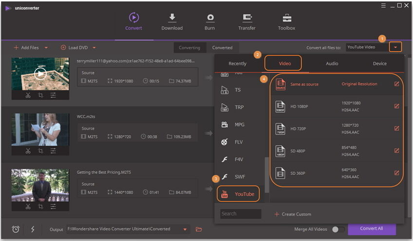 für Web konvertieren mit iskysoft imedia converter deluxe windows