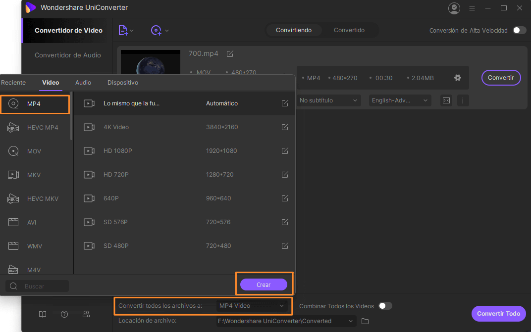 cómo añadir subtitulos a video con  iskysoft imedia converter deluxe windows