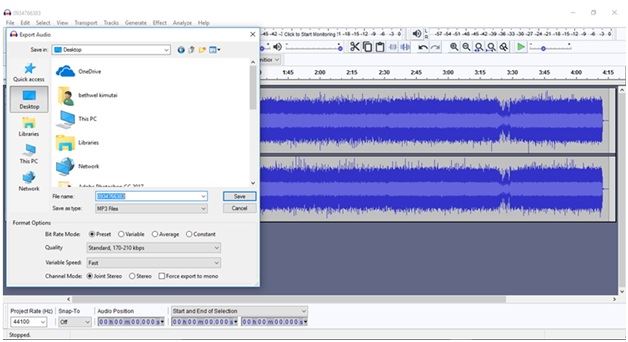 optional ffmpeg library for audacity