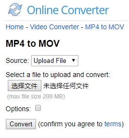 convert mov to mp4 online fast