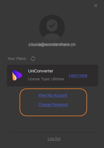 come connettersi a Wondershare Uniconverter