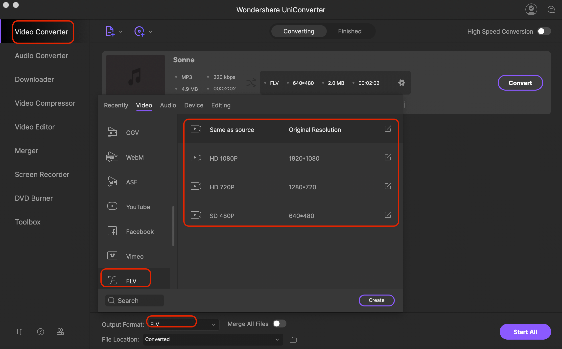 converting flv to mp3 online