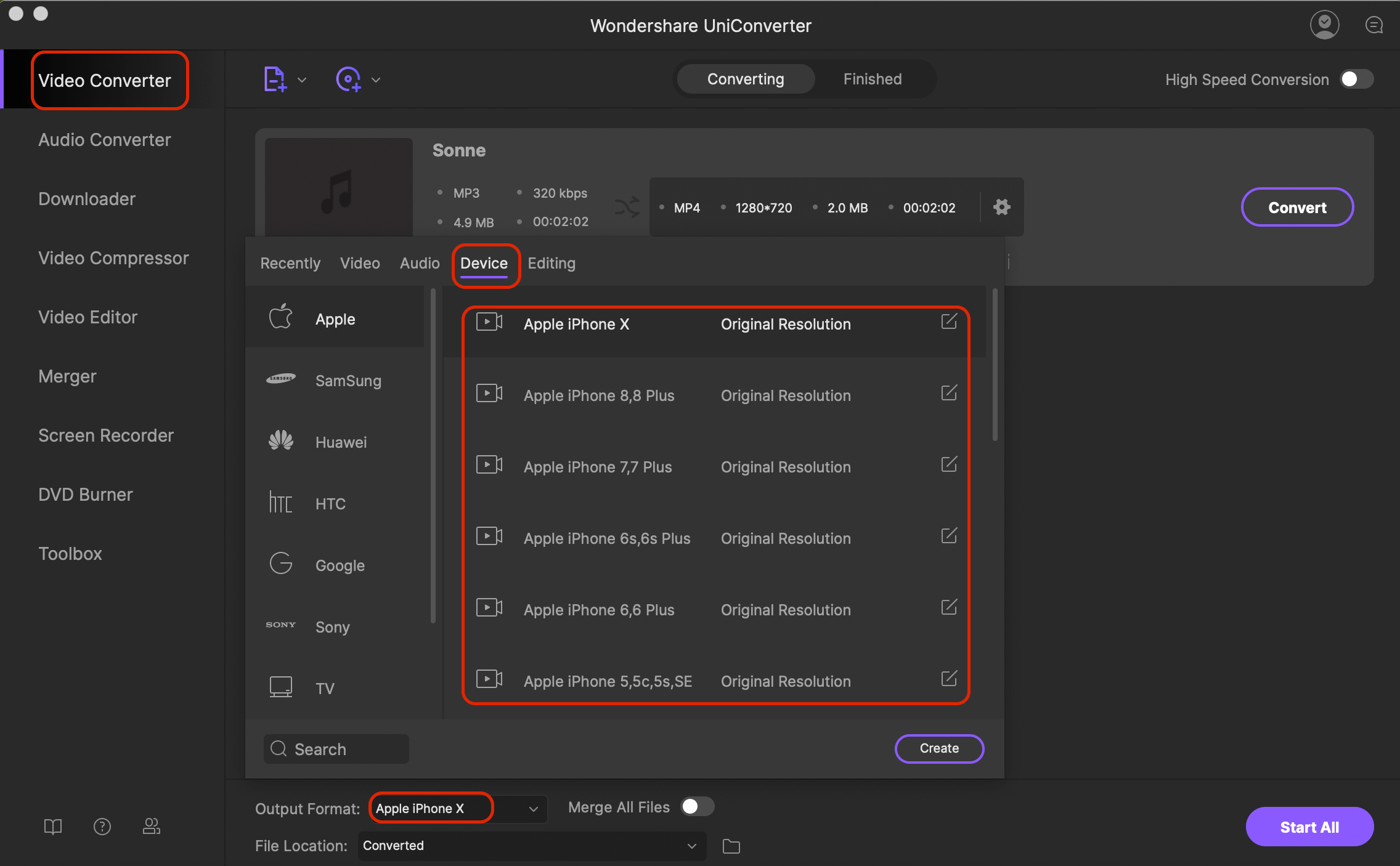 mp3 to m4a converter mac