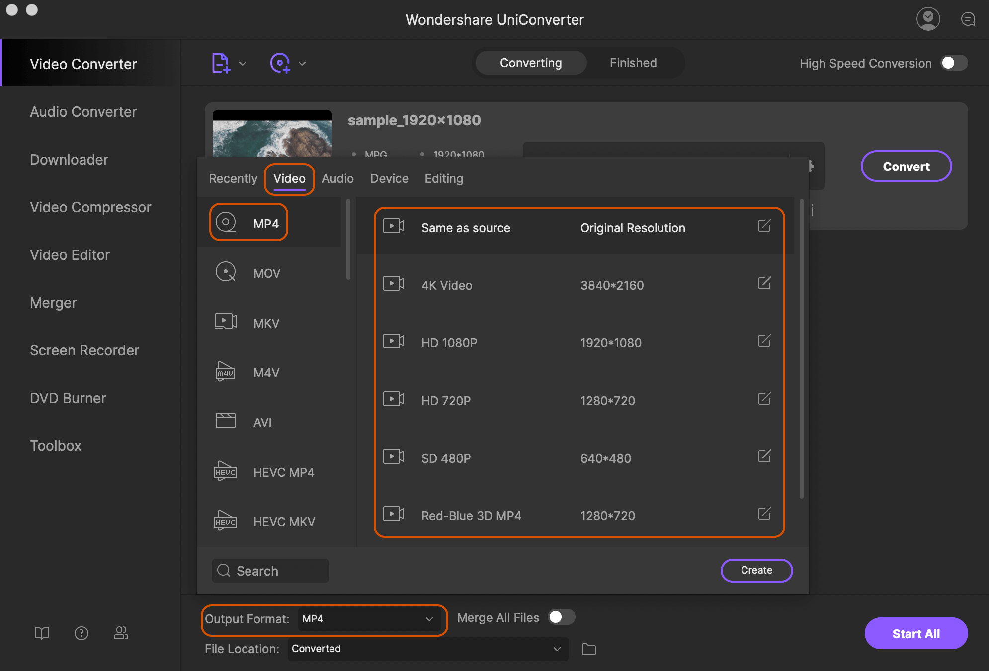 convert mpg to mpeg format