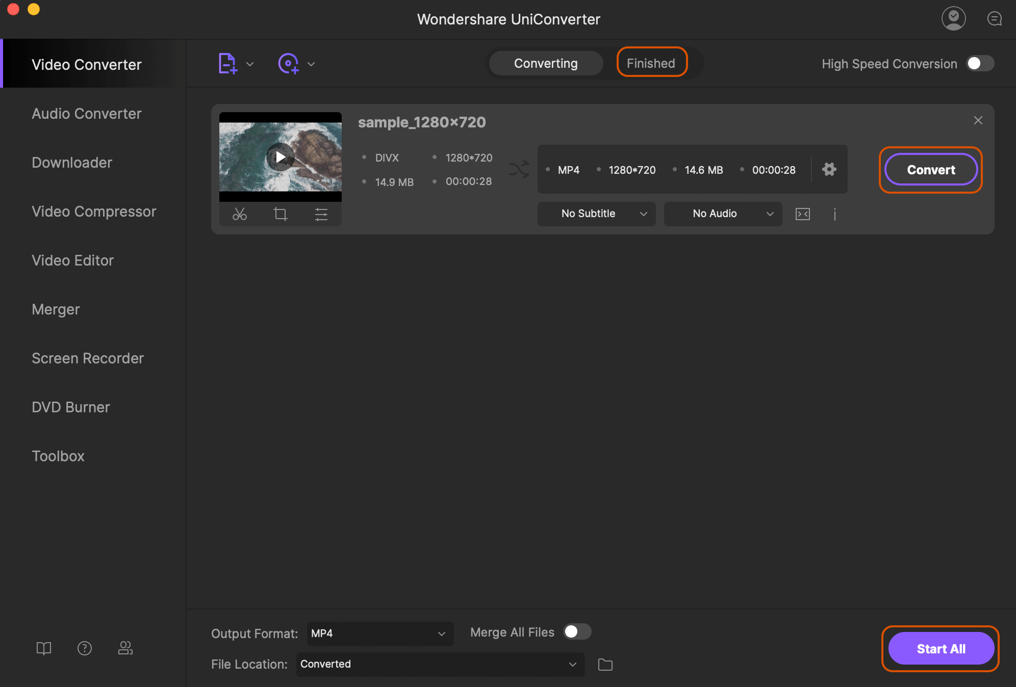 fastest way convert video to mp4 mac