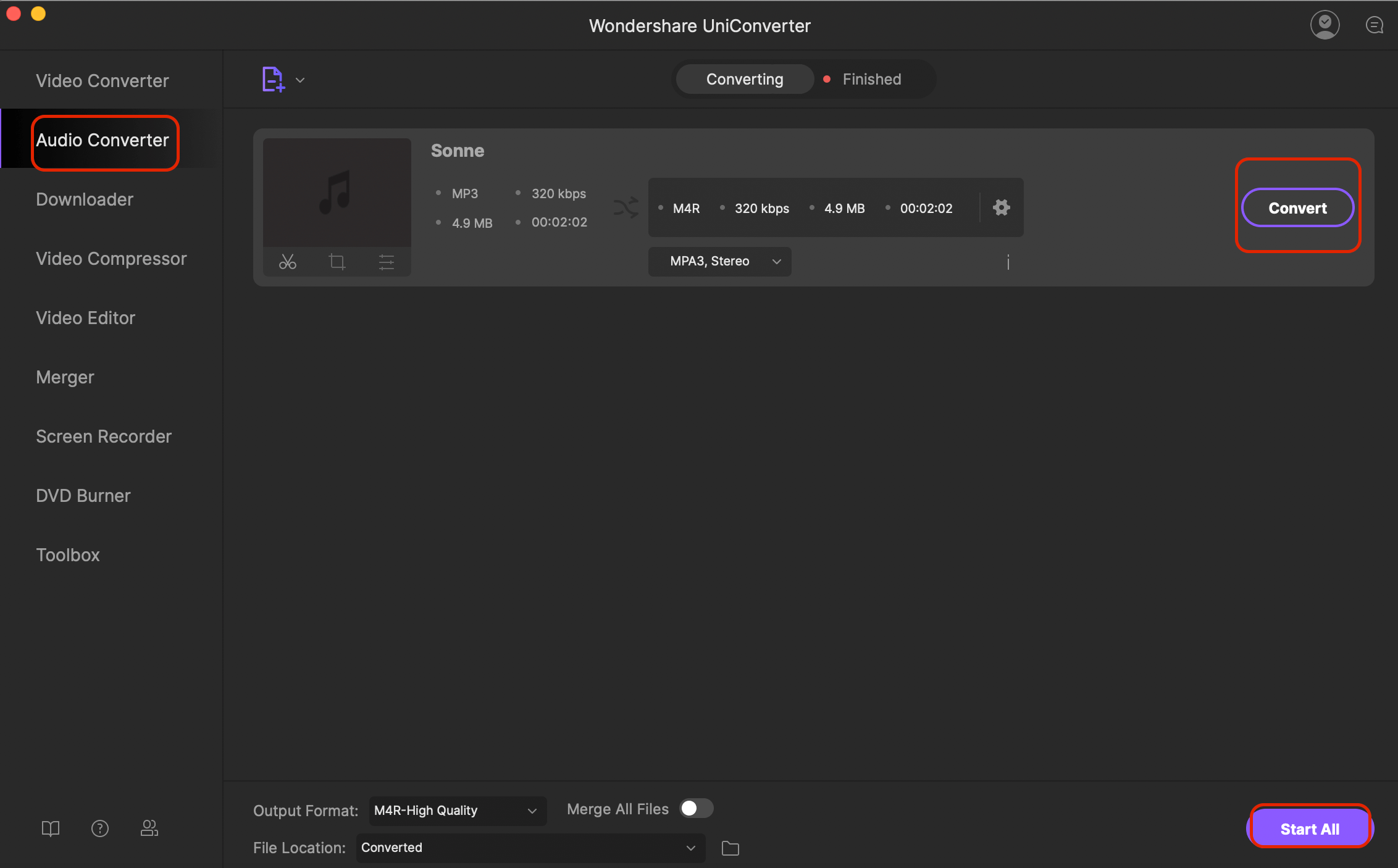 i tunes 12 for mac convert mpeg file to mp3