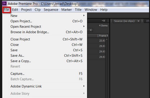 exporting video with adobe premiere pro 2.0