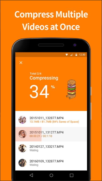 compress video android