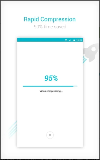 how to compress a video for email on android
