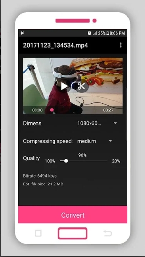 video compress android
