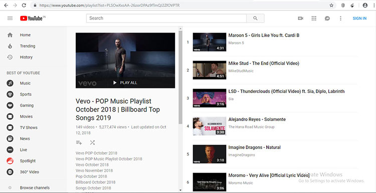 youtube to mp4 playlist