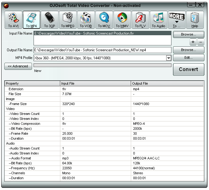 Ojosoft total video converter software