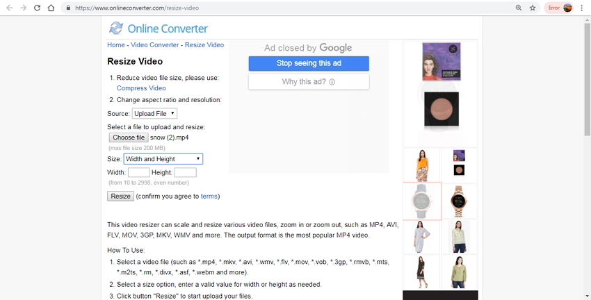 Top Online Size Converter to Resize Image and Video