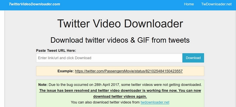 download twitter videos to mp4