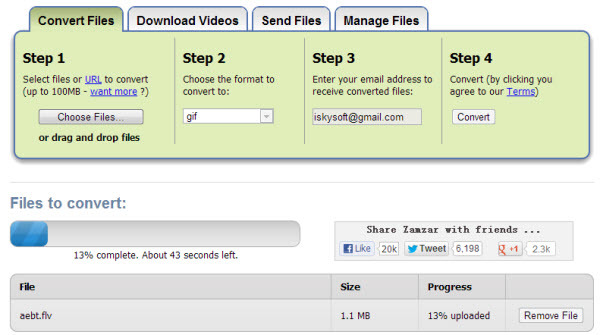 flv to mpg online